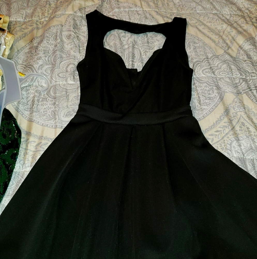 Black Skater Dress